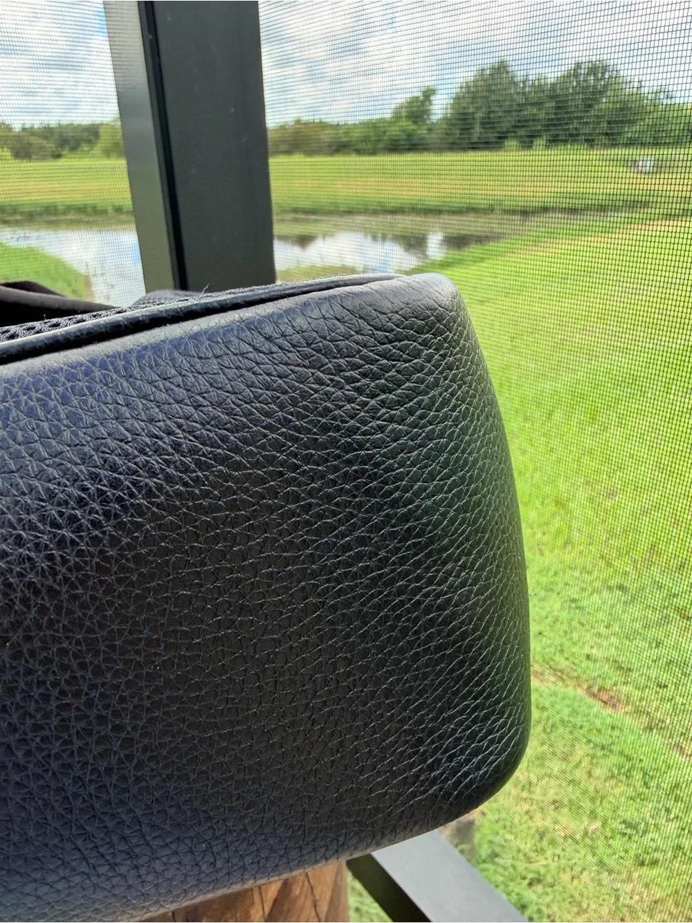 Coach Leopard Print Backpack Black Pebbled Leather Animal Print Rare